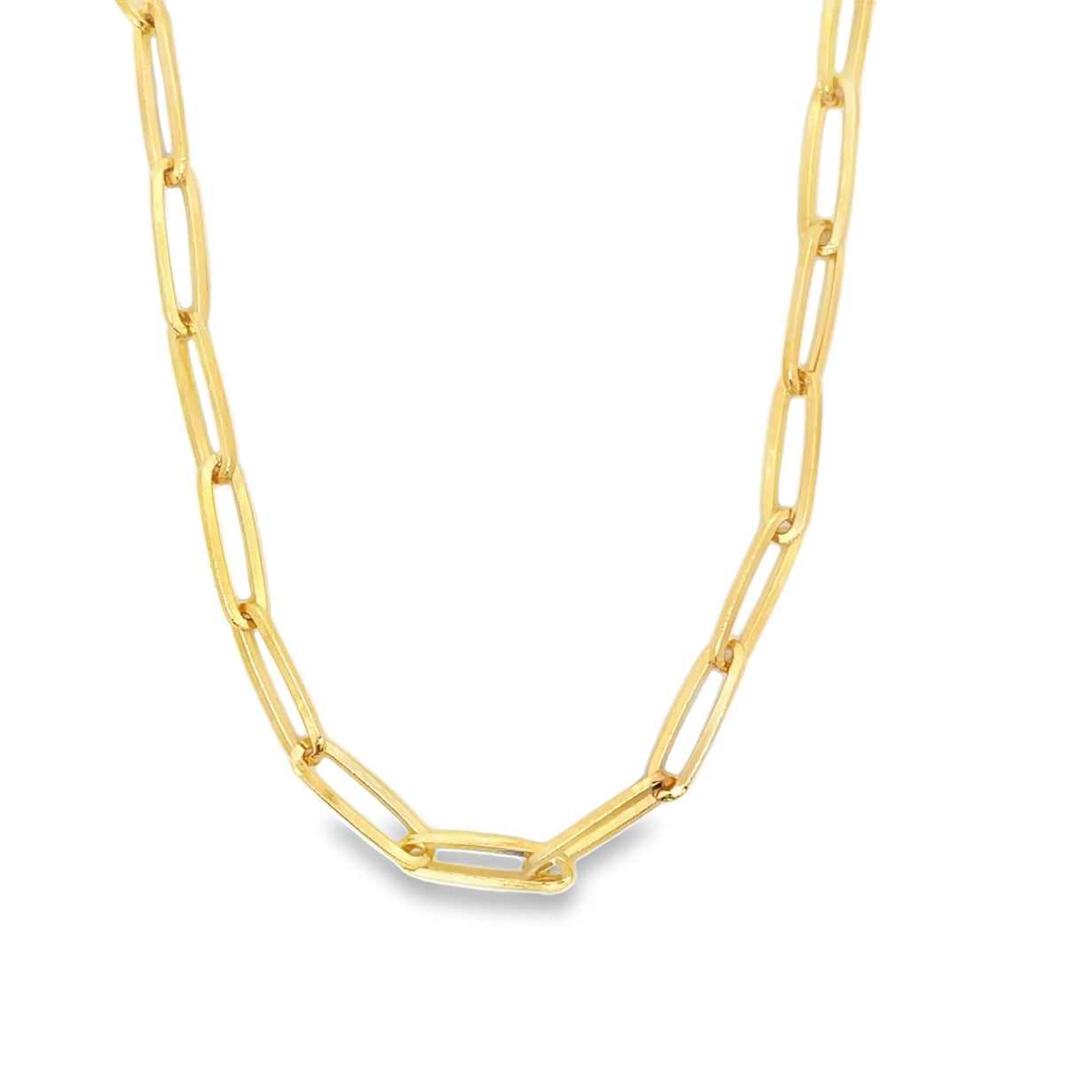6.5mm Paper Clip Choker (F189-190)(I351) LuxuryLifeWay Online Store