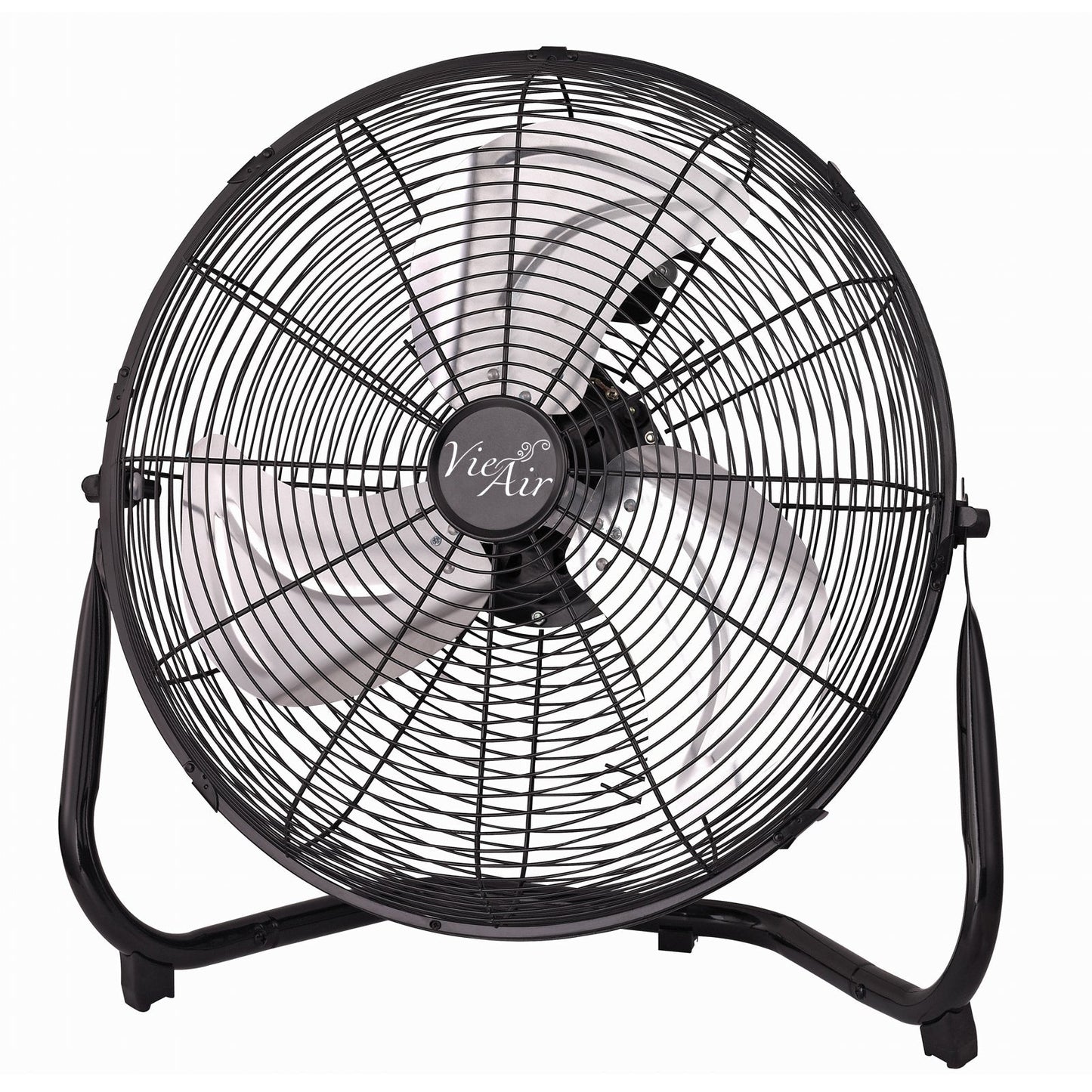 Vie Air 14 Inch Industrial High Velocity Heavy Duty Metal Floor Fan with 3 Speed Settings LuxuryLifeWay Online Store