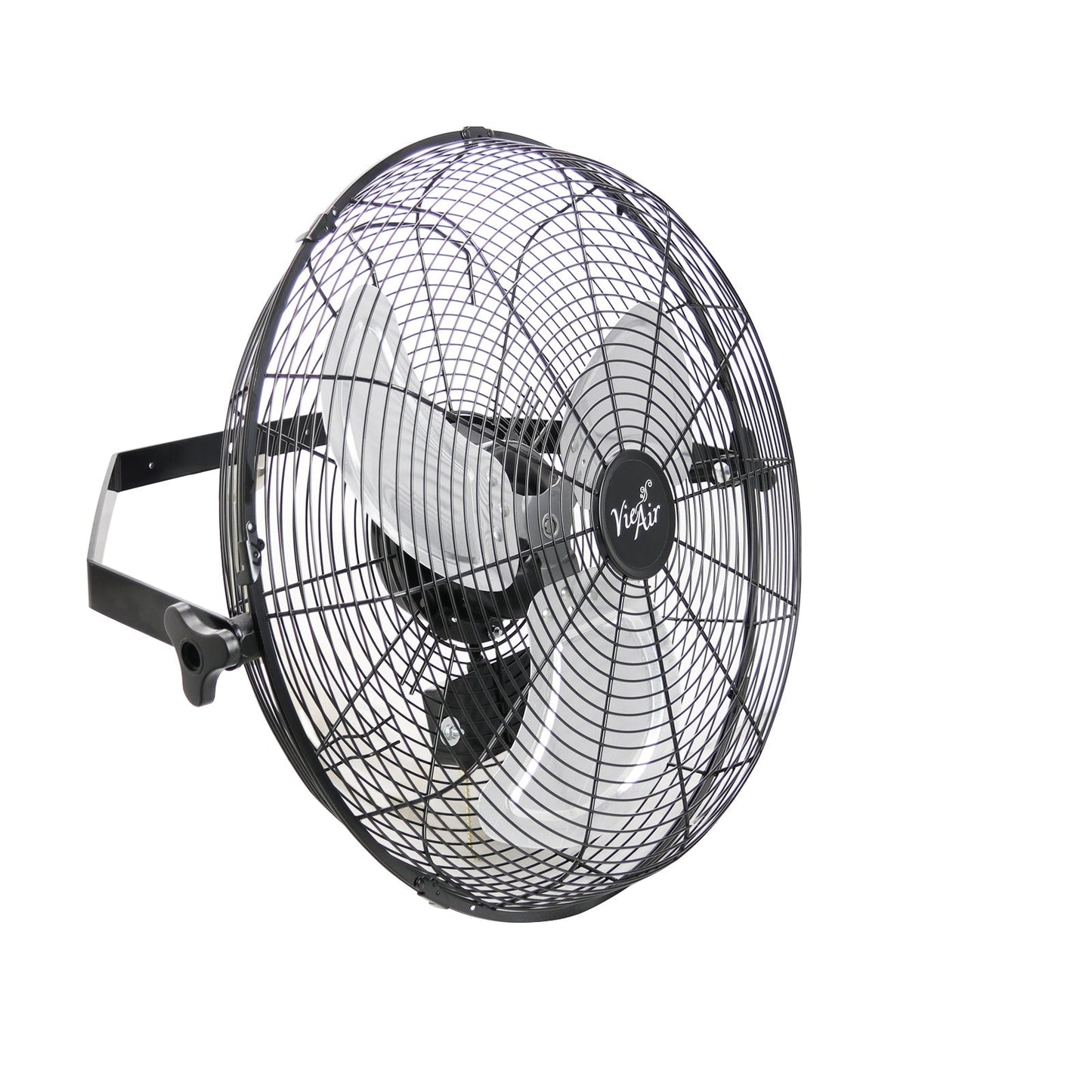 Vie Air Dual Function 18 Inch Wall Mountable Tilting Fan with 3 Speed Motor in Black LuxuryLifeWay Online Store