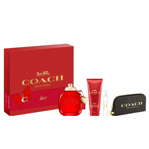 Coach New York Love 4 Piece Gift Set LuxuryLifeWay Online Store