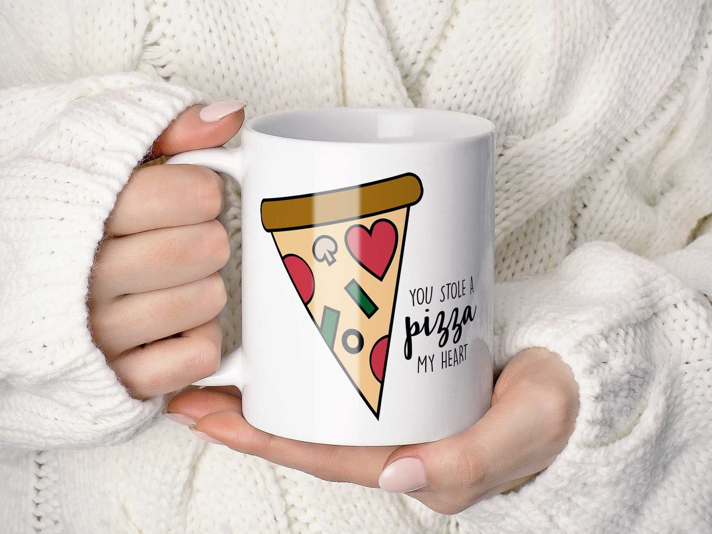 You Stole a Pizza My Heart Coffee Mug