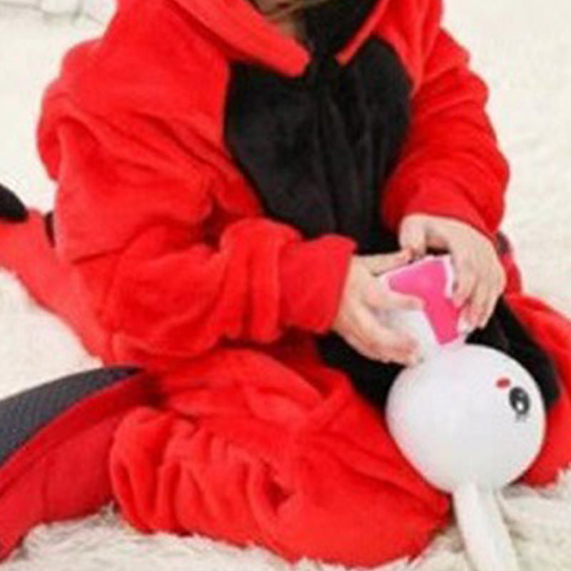 Flannel Funny Dinosaur Pajama Animal Dinosaur Family Home Funny Costume One-Piece LuxuryLifeWay Online Store