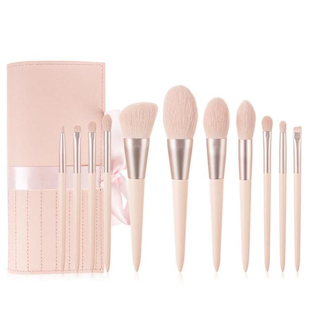 11 PCS Makeup Brushes Set Pi-Mart