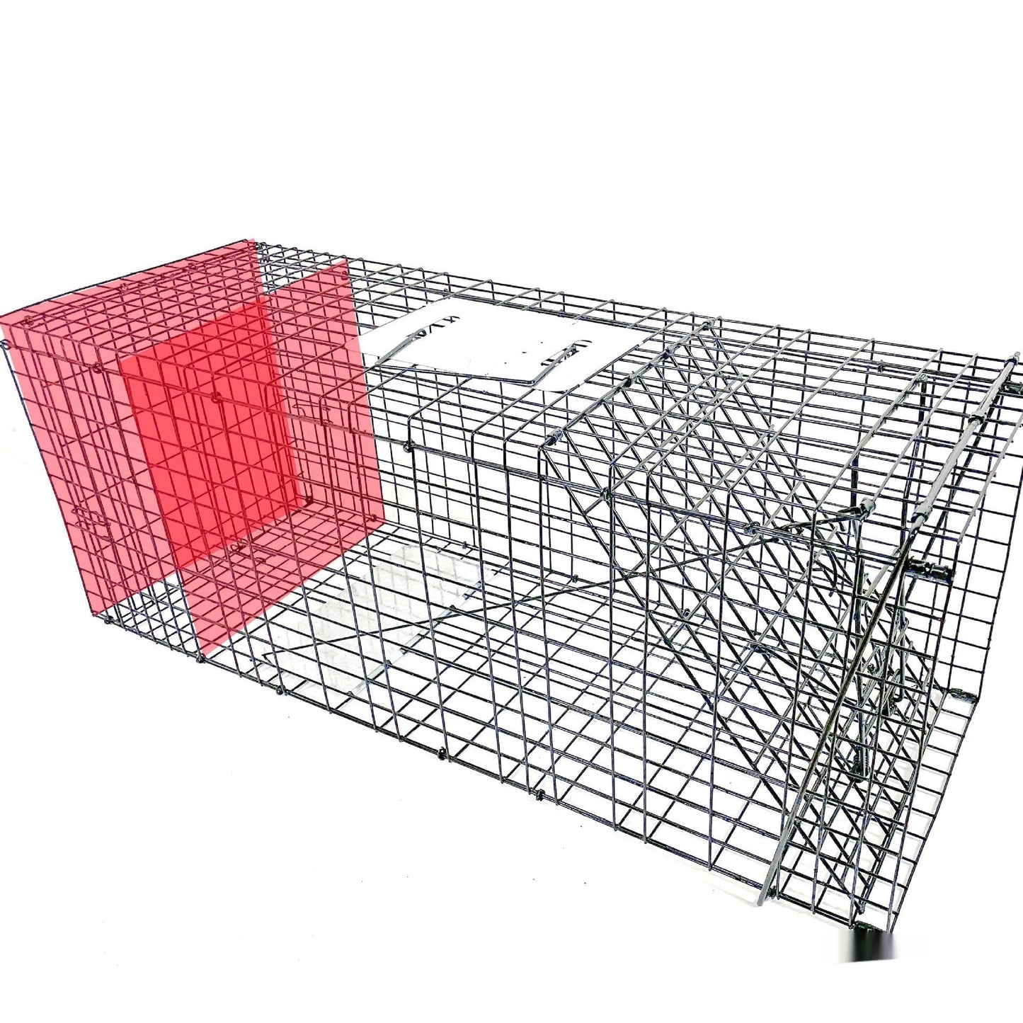 Fully Automatic Cat-trap Cage Foldable Pedal Galvanized Cat Cage Love Rescue Cage Pets Fashion