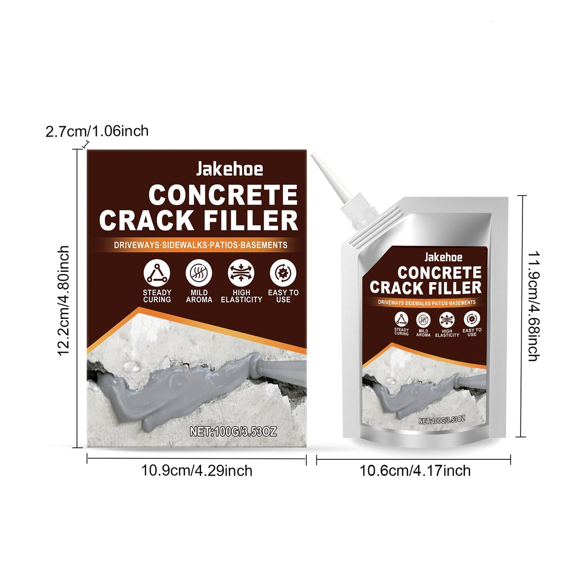 Concrete Crack Filler Tri Light Beauty
