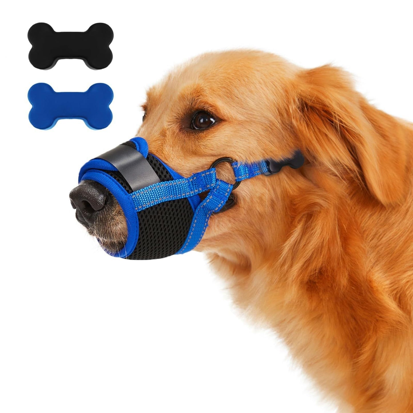 New Cotton Dog Muzzle, Anti-Bite And Anti-Accidental Eating Dog Muzzle, Adjustable Dog Mask, Pet Supplies Factory Direct Supply Wholesale Pets Fashion
