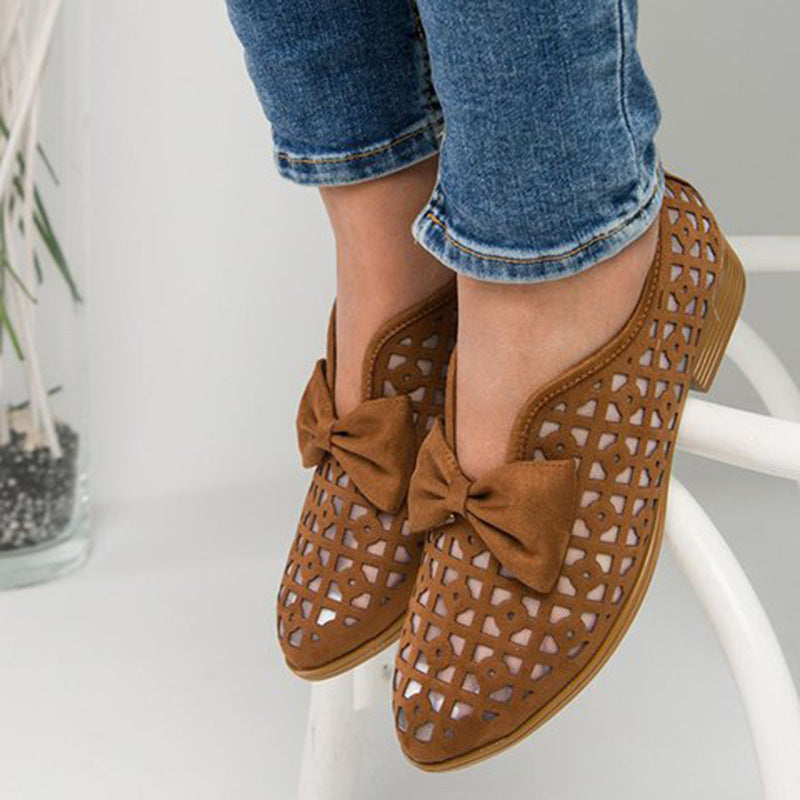 European And American Flat Vulnerable Breathable Ladies Sandals LadyShow.Store