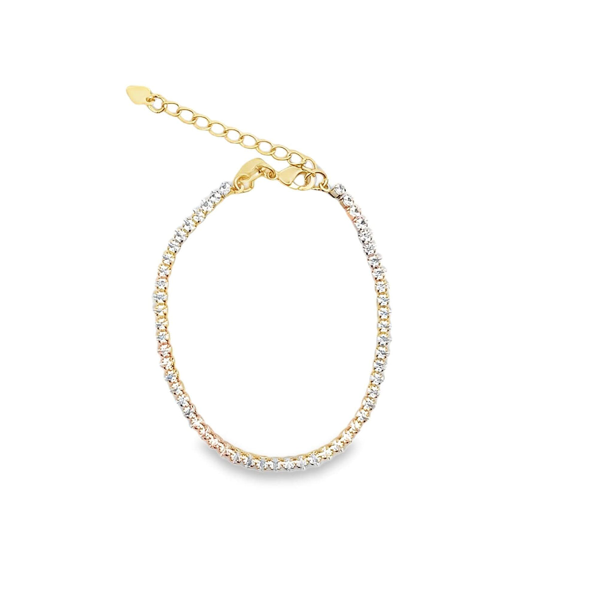 3mm Teardrop CZ Tennis Bracelet (H273/I229B) LuxuryLifeWay Online Store