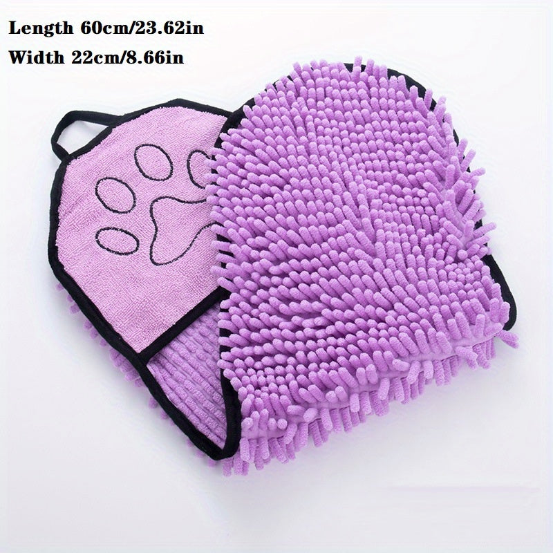 Absorbent Dog Towel, Microfiber Quick Drying Towel Machine Washable With Hand Pockets Pet Towel For Medium Large Dog Super Absorbent Pet Towel Quickly Dry Your Dog Or Cat After Bath Time Pets Fashion