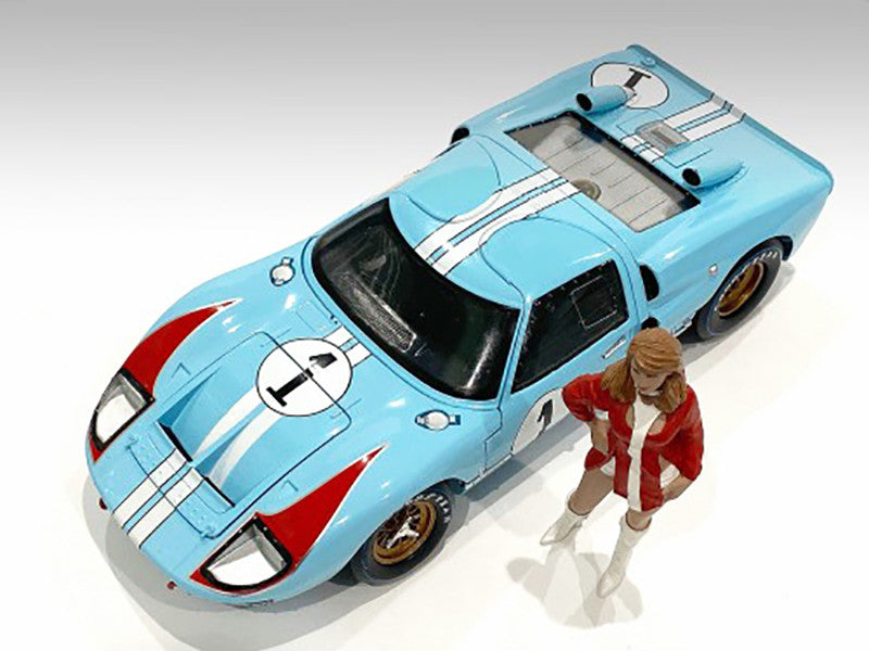 "Race Day 2" Figurine VI for 1/18 Scale Models by American Diorama LuxuryLifeWay Online Store