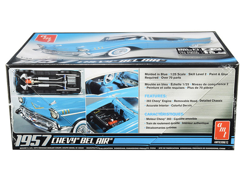 Skill 2 Model Kit 1957 Chevrolet Bel Air 1/25 Scale Model by AMT LuxuryLifeWay Online Store