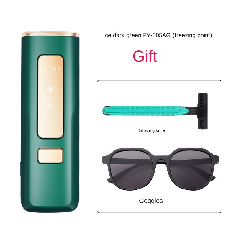 Laser Hair Remover Permanent Freezing Point Sapphire Home Tri Light Beauty