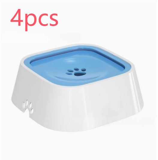 Portable Dog Bowl Pet Floating Bowl Splash-proof Pets Fashion