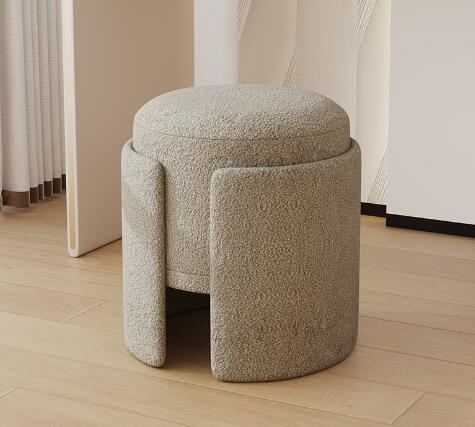 Cashmere Makeup Chair for Bedroom or Salon (One Piece) LadyShow.Store