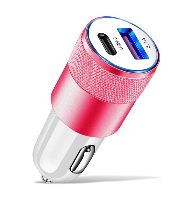 Metal Alloy Car Charger Pi-Mart
