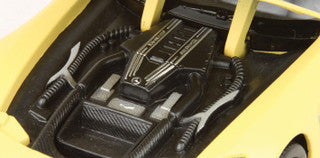 Mercedes Benz SLS AMG GT3 Matte Yellow 1/24 Diecast Model Car by Motormax LuxuryLifeWay Online Store
