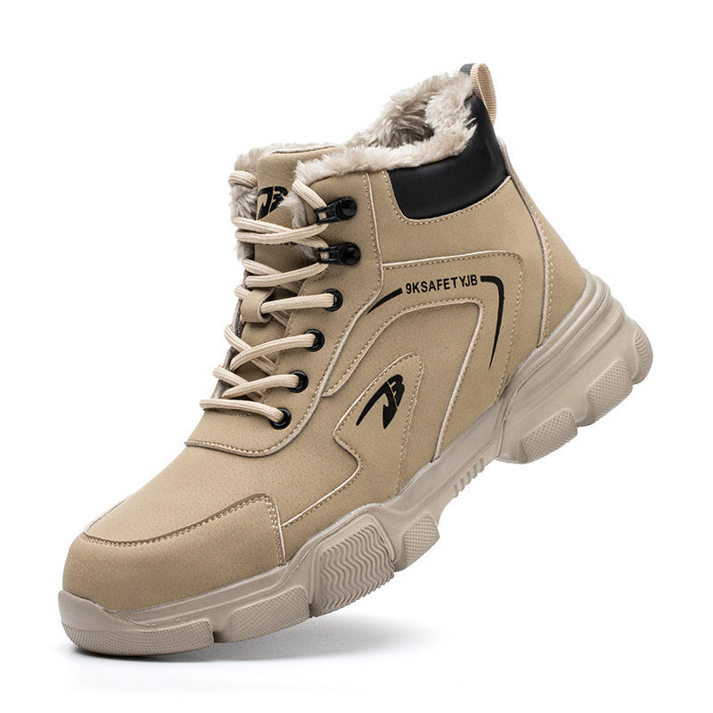 New Autumn And Winter In The Help Of Anti-impact Anti-puncture Labor Protection Shoes Best YouTube Store