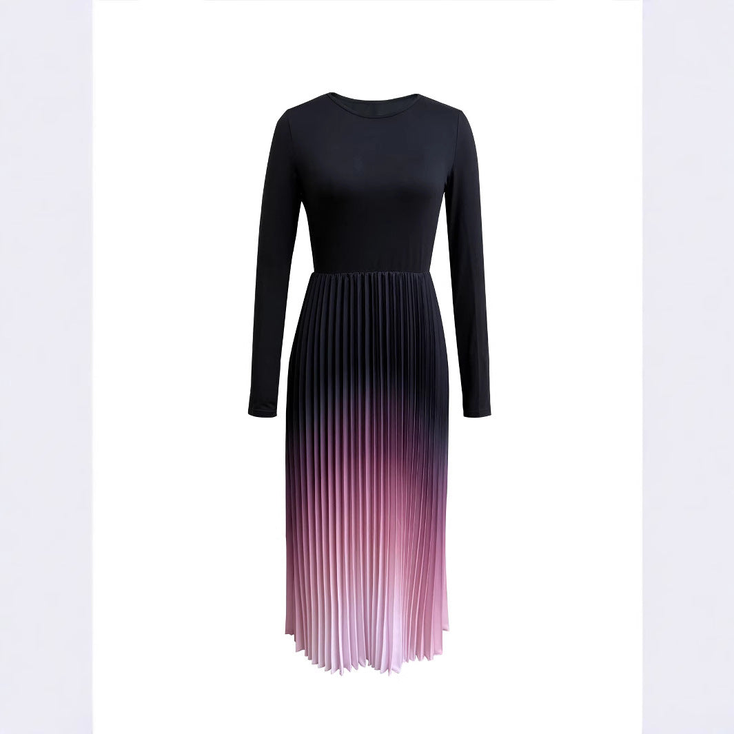 European And American Ombre Dress LadyShow.Store