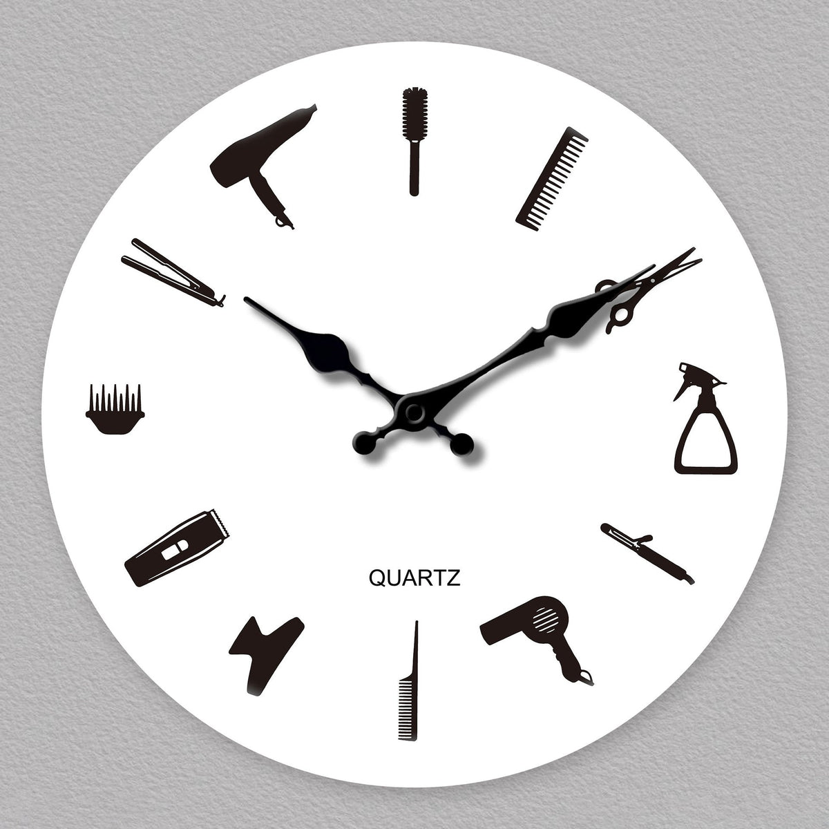 Retro Wall Clock Minimalist Creative Home PearlNestDecor.com