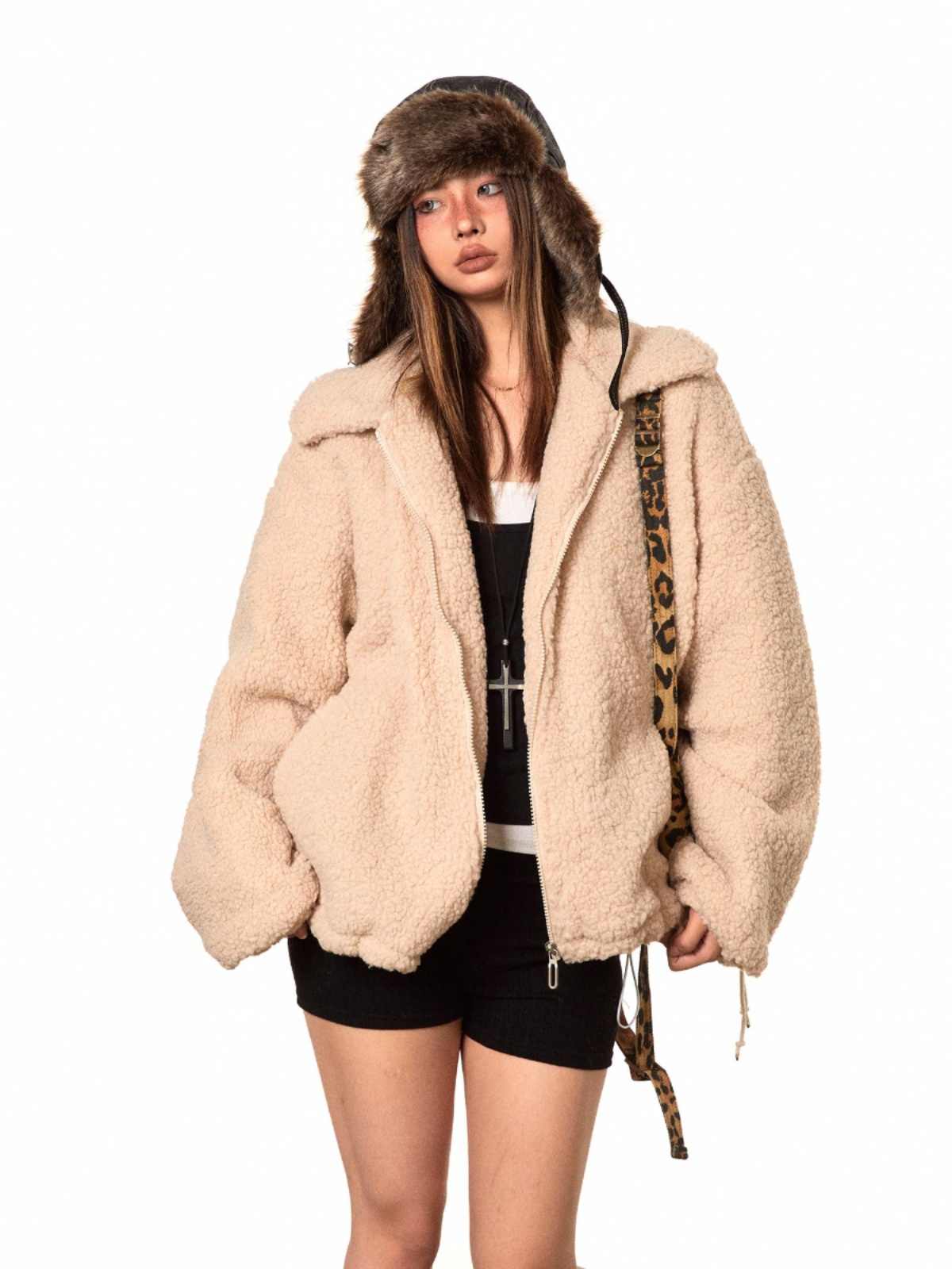 Solid Color Women's Winter Clothes Casual Versatile Outerwear Best YouTube Store