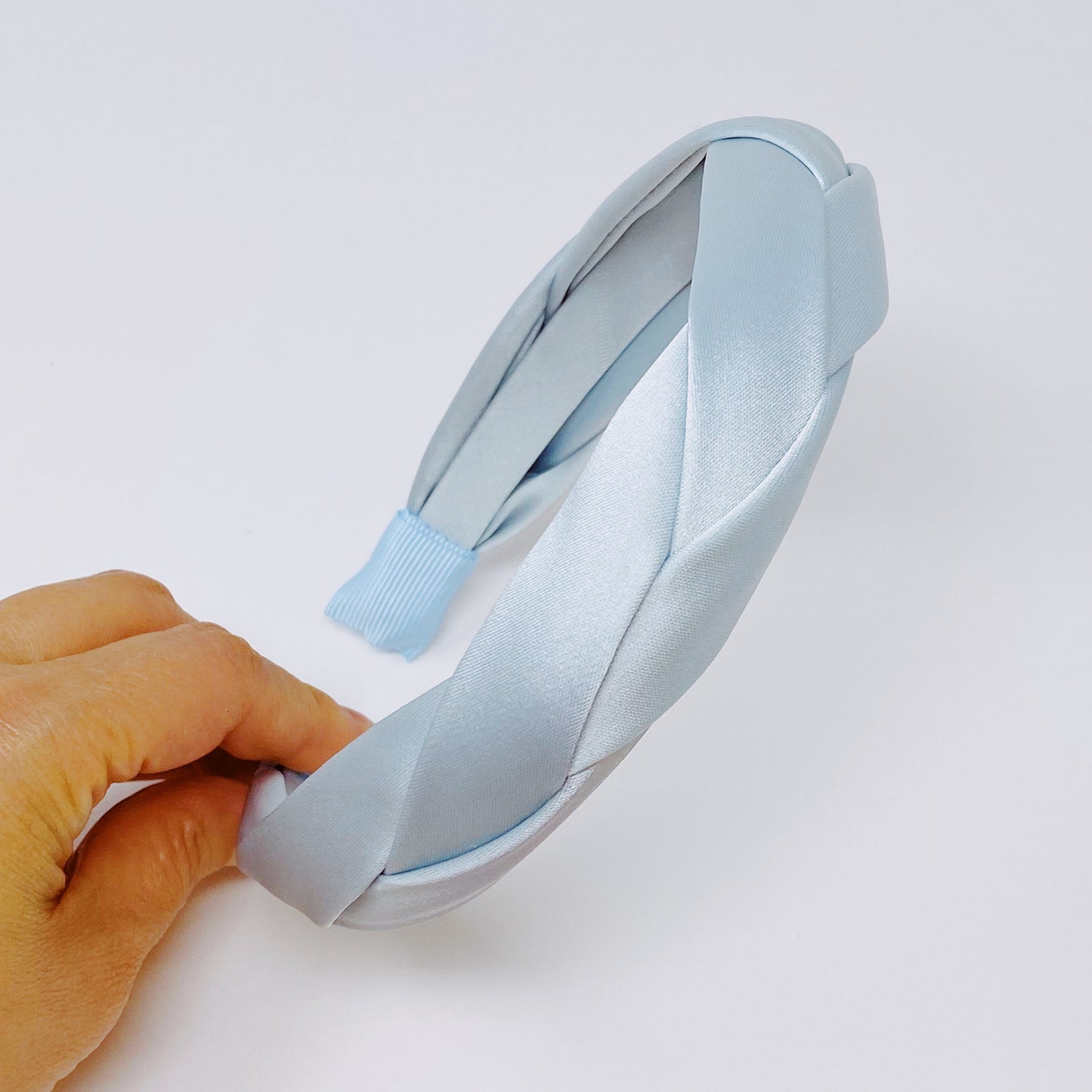 Satin Silk Braid Headband LadyShow.Store