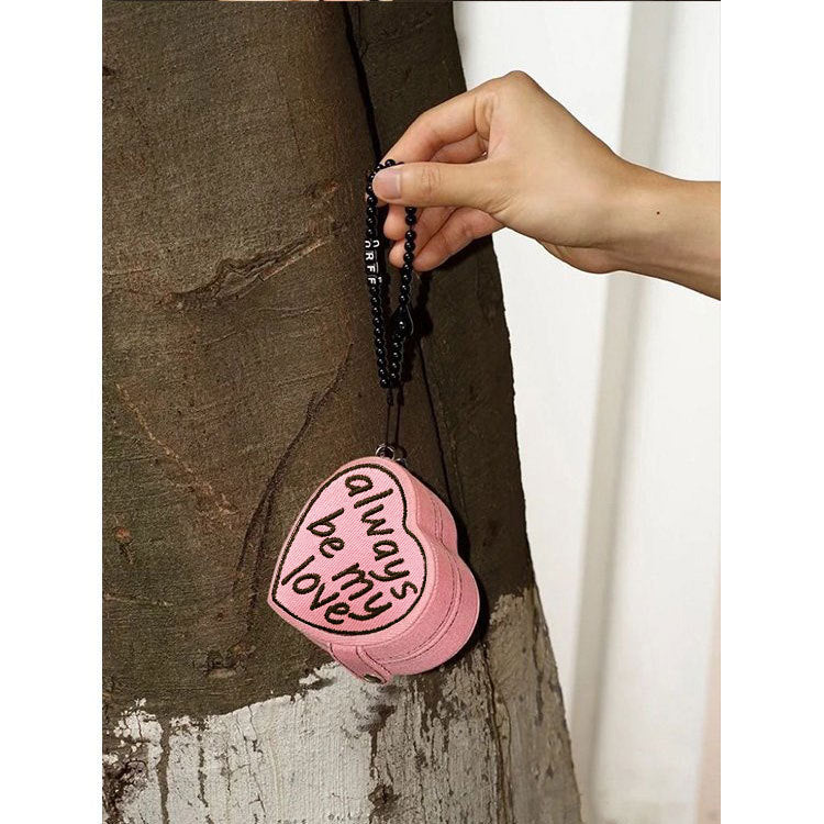Heart-shaped Cake Jewelry Box Retro Denim