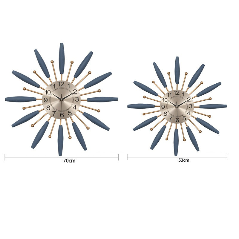 Simple, Fashionable, Personalized And Creative Iron Wall Clock PearlNestDecor.com