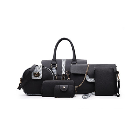 Six-Piece Set of Crossbody Mother and Child Bags Pi-Mart