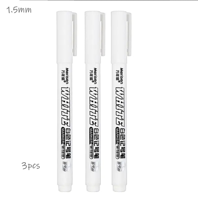 White Marker Gel Pen
