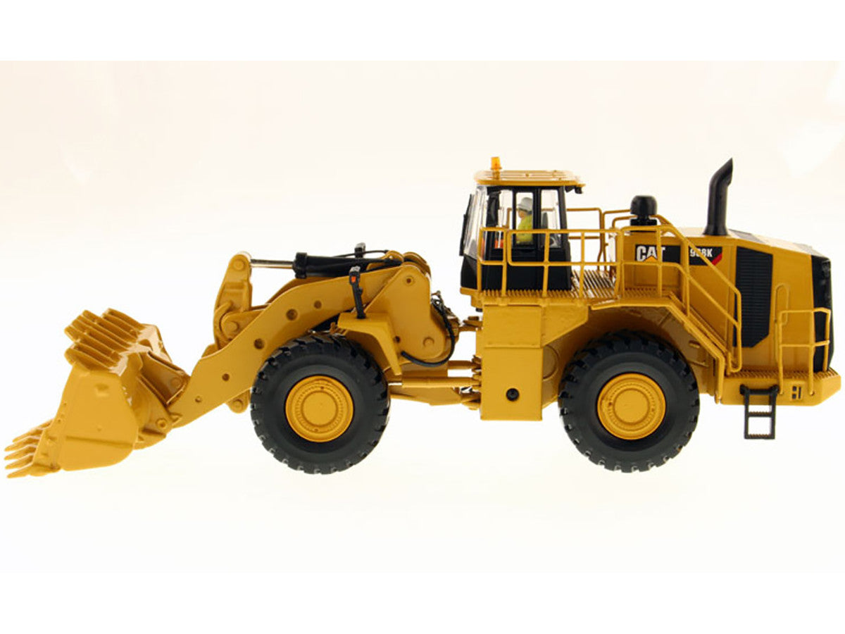 CAT Caterpillar 988K Wheel Loader with Operator "High Line Series" 1/50 Diecast Model by Diecast Masters LuxuryLifeWay Online Store