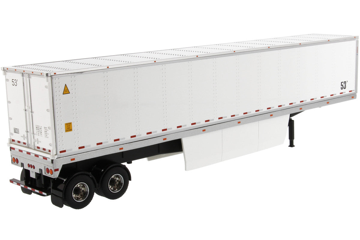 53' Dry Cargo Van Trailer White "Transport Series" 1/50 Diecast Model by Diecast Masters LuxuryLifeWay Online Store