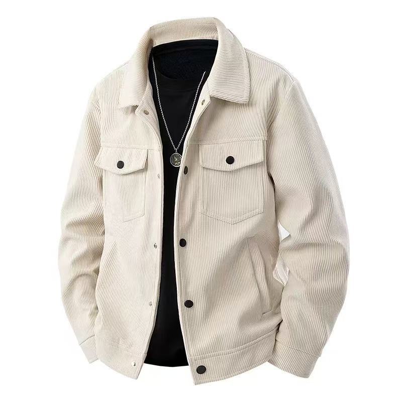 Retro Casual Loose Men's Lapel Work Jacket Best YouTube Store