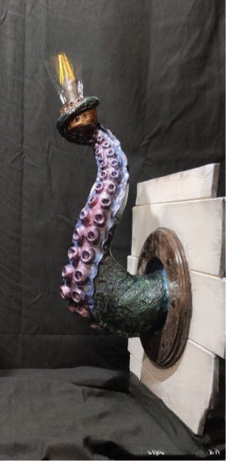 Retro Octopus Electric Light Tentacle Wall Sconces Lamp for Home Decor PearlNestDecor.com