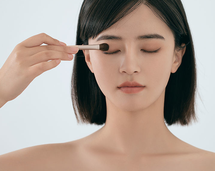 Mixed Hair Makeup Set Brush Foundation Cover