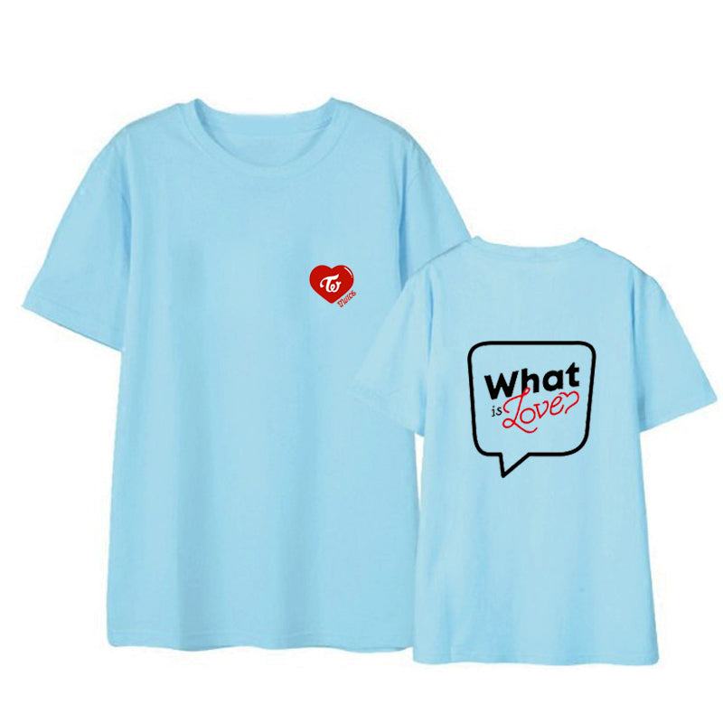 TWICE "What is Love" Concert Merchandise T-Shirt Pi-Mart