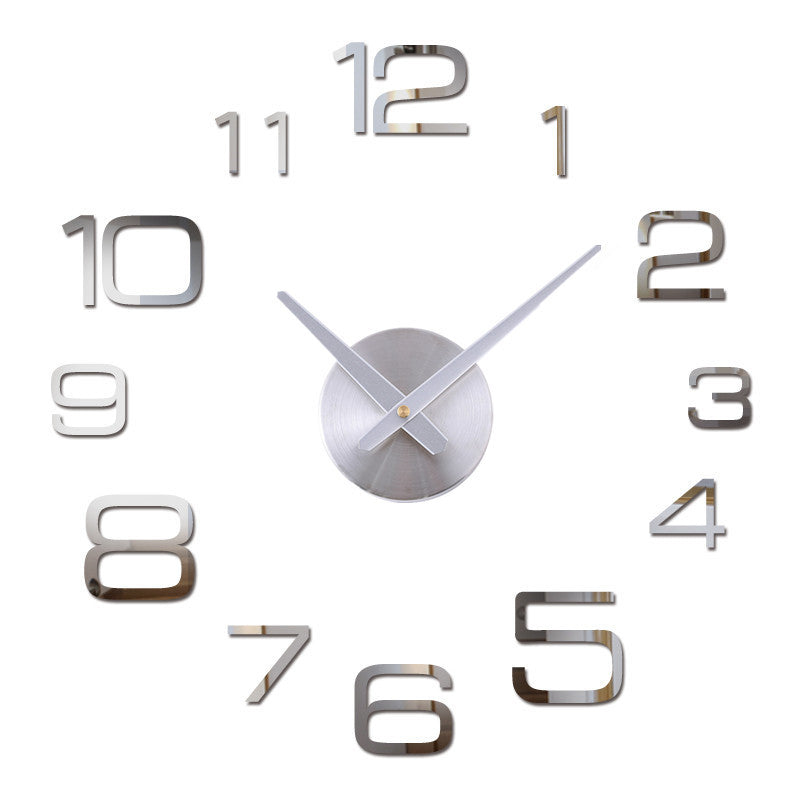 Creative Wall Sticker Decoration DIY Acrylic Clock PearlNestDecor.com
