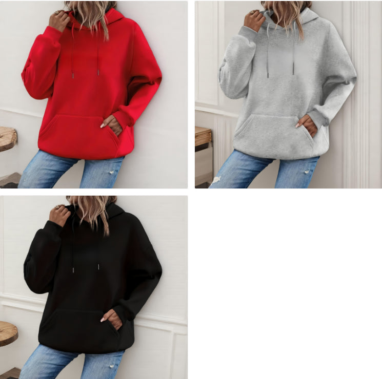 Women's Loose And Fashionable Casual Hoodie NorixaFashion.com
