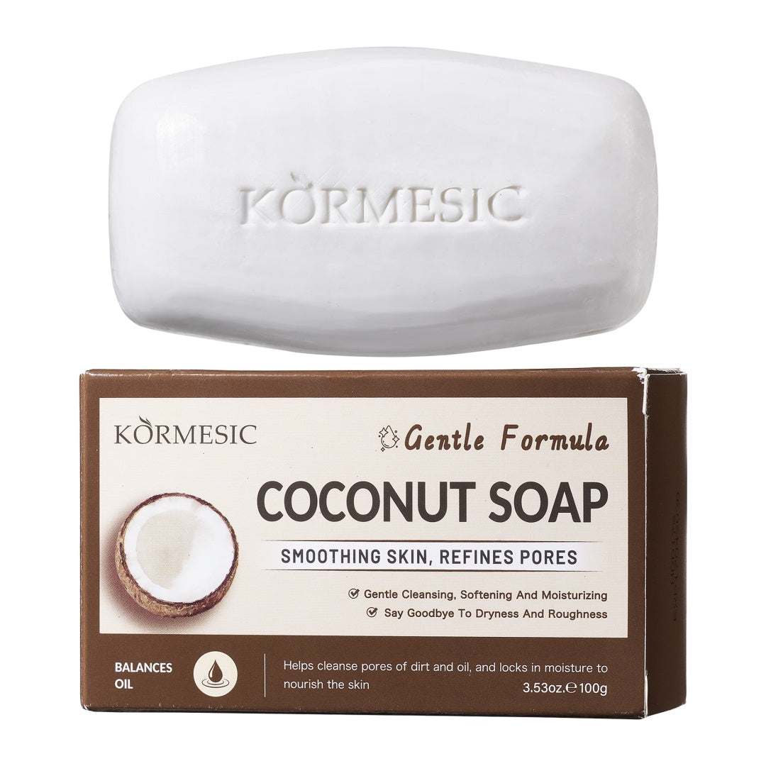 KORMESIC Skin-Softening Coconut Soap Tri Light Beauty