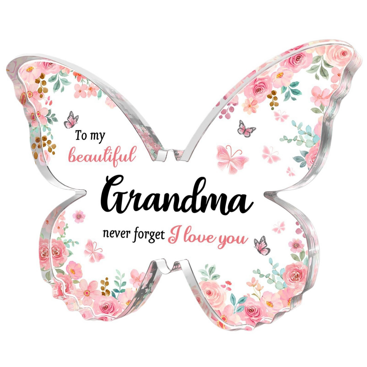 Acrylic Butterfly Mother's Day Gift LadyShow.Store