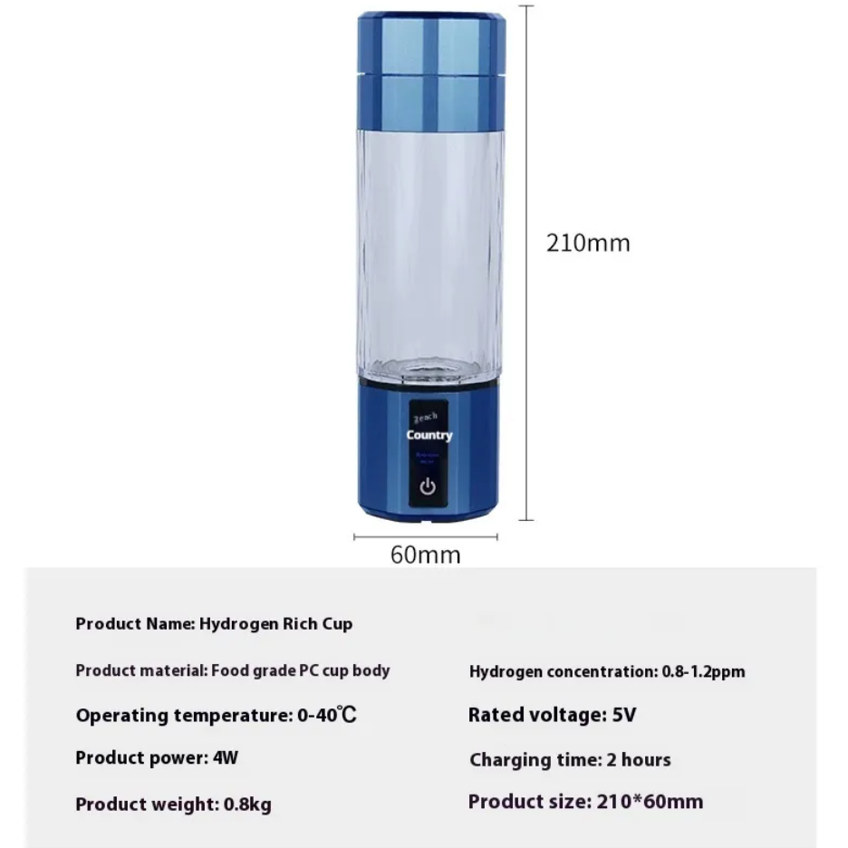 Portable Hydrogen-Rich Water Bottle LadyShow.Store