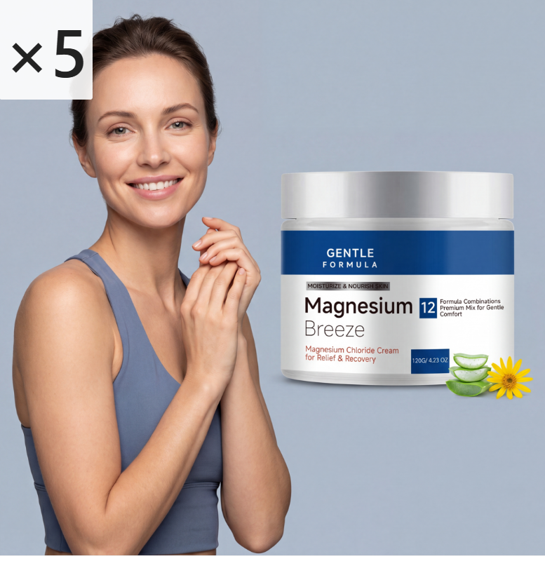 Magnesium Chloride Soothing Cream 120g Box Tri Light Beauty