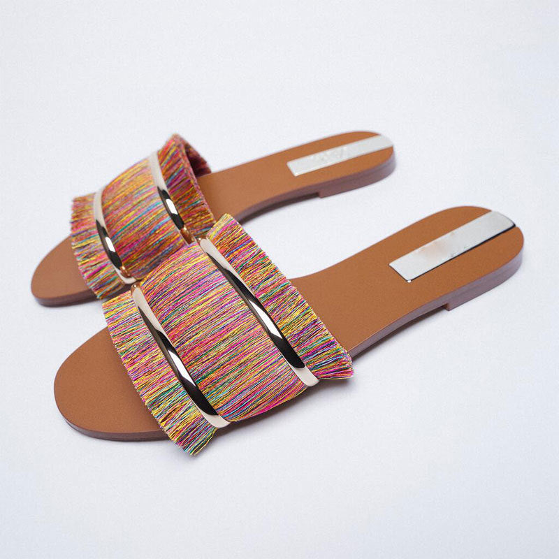 Summer New Spanish Za Women"s Shoes LadyShow.Store