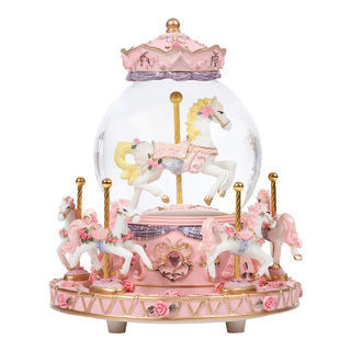 Crystal Music Box Carousel Creative Gifts For Valentine's Day LadyShow.Store