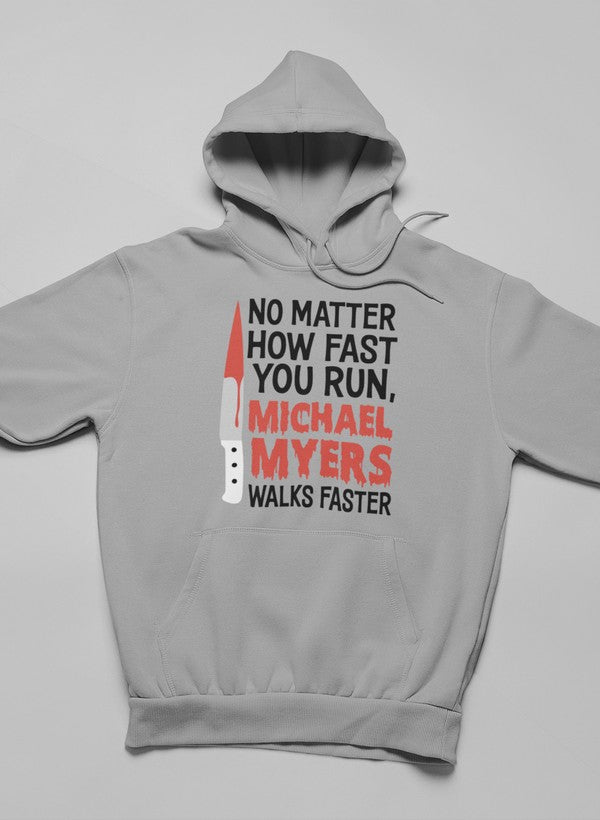 No Matter How Fast You Run Hoodie LuxuryLifeWay Online Store