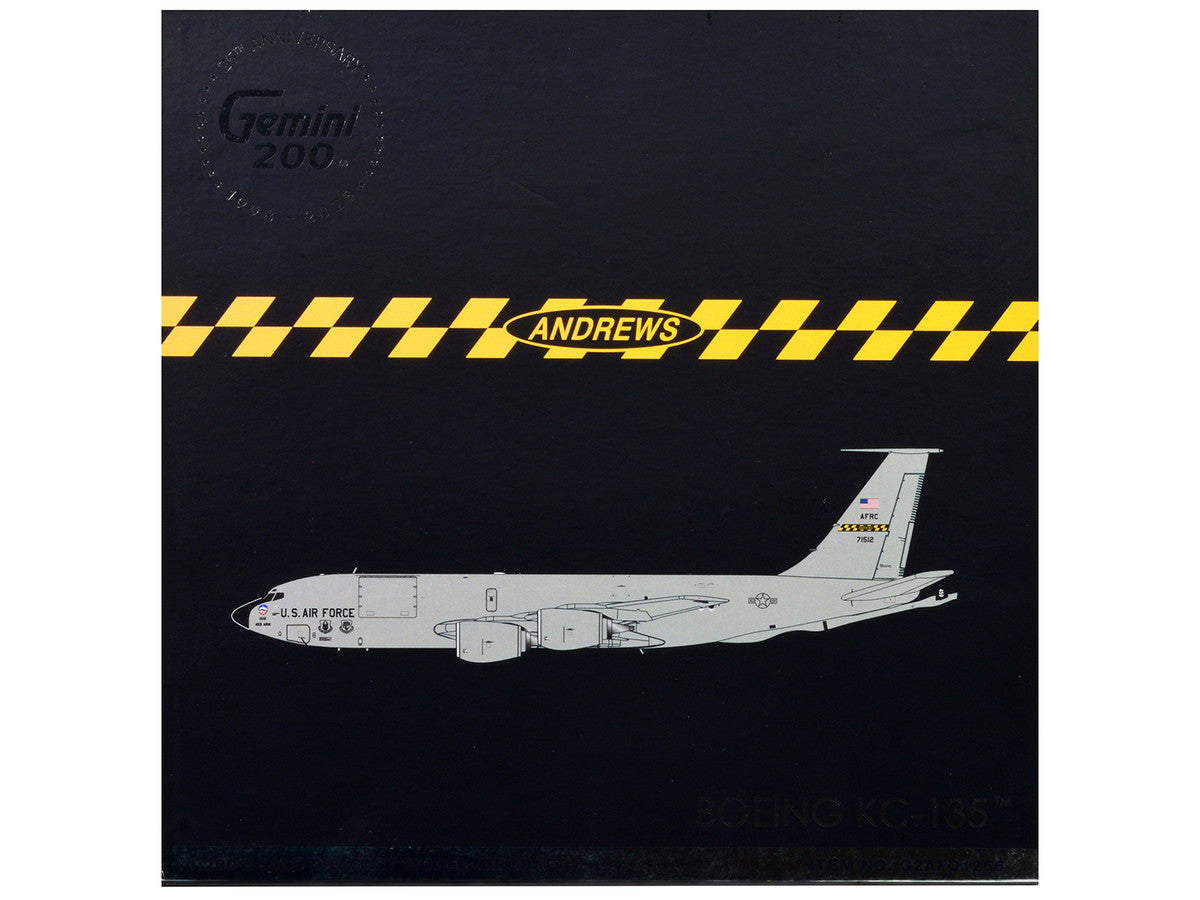 Boeing KC-135 Stratotanker Tanker Aircraft "459th ARW 756th ARS Andrews Air Force Base" United States Air Force "Gemini 200" Series 1/200 Diecast Model Airplane by GeminiJets LuxuryLifeWay Online Store