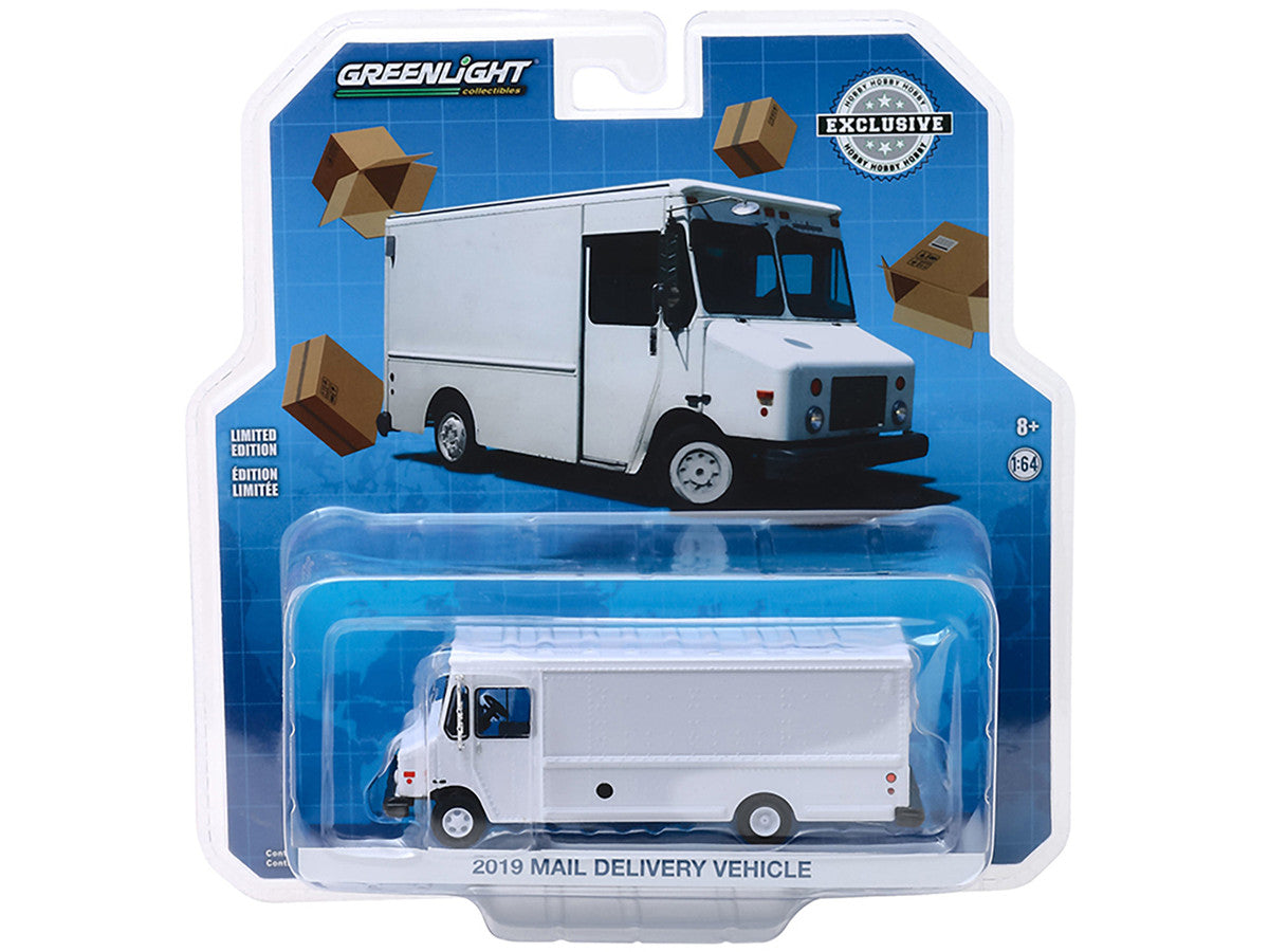 2019 Mail Delivery Vehicle White "Hobby Exclusive" 1/64 Diecast Model by Greenlight LuxuryLifeWay Online Store