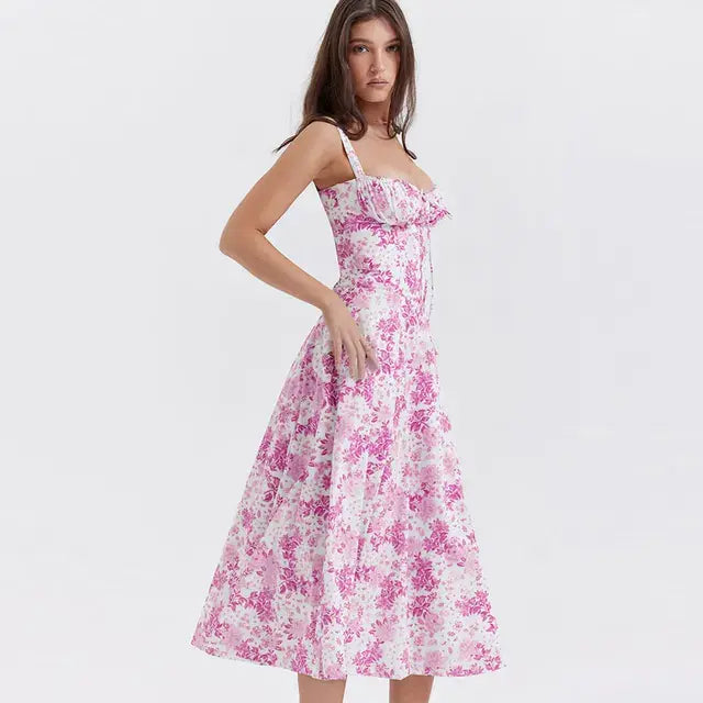 Summer Floral A-line Dress