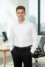 "Jamison" White Twill Spread Collar Dress Shirt LuxuryLifeWay Online Store
