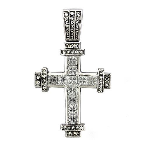 LOAS1326 925 Sterling Silver Pendant with AAA Grade CZ in LuxuryLifeWay Online Store