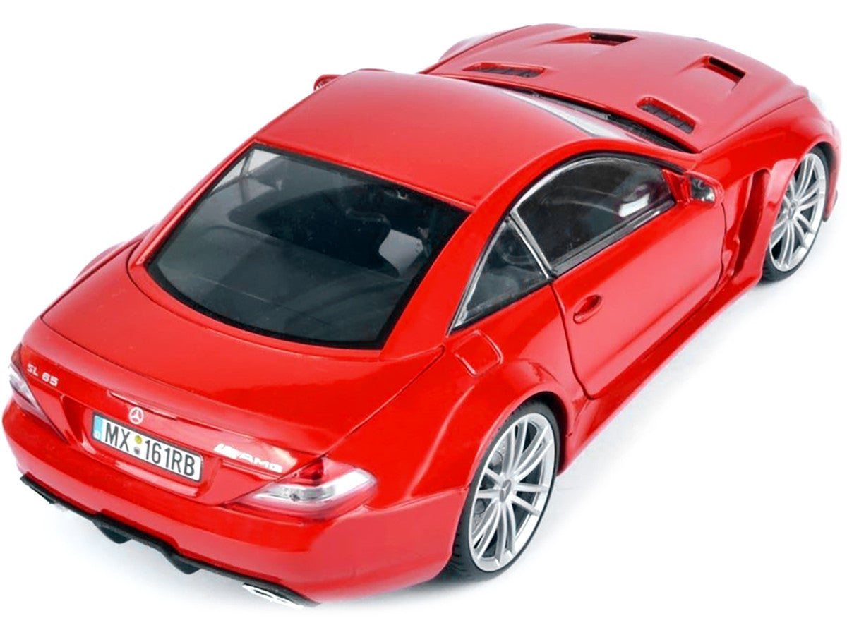 Mercedes SL65 AMG Black Series (R230) Red 1/18 Diecast Model Car by Motormax LuxuryLifeWay Online Store